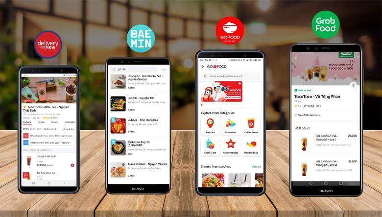 Mở rộng bán online trên các app đặt đồ ăn