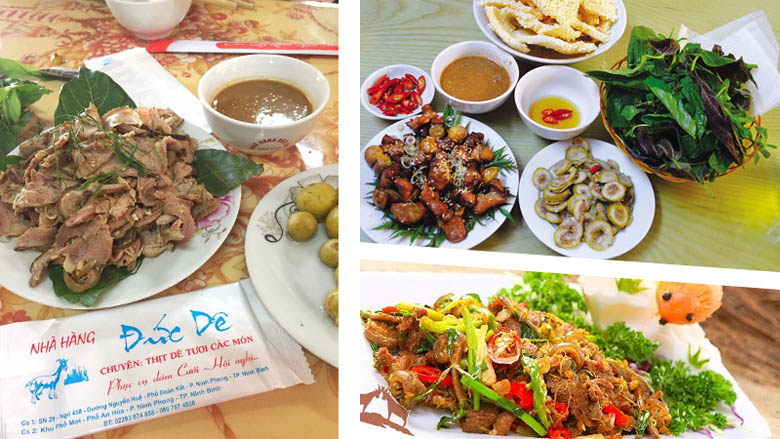 Nhà hàng Đức Dê - Quán cơm ngon ở Ninh Bình