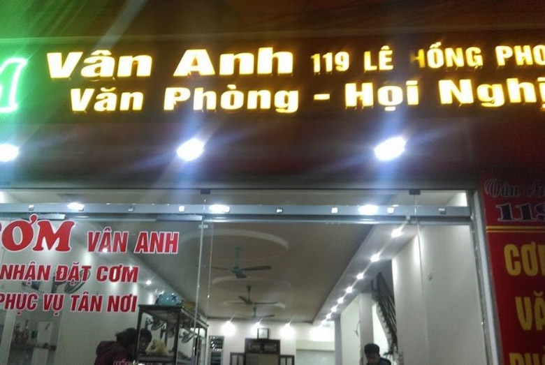 Cơm Vân Anh - Quán cơm ngon ở Ninh Bình