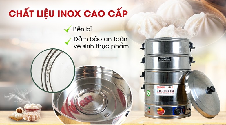 Chất liệu inox cao cấp