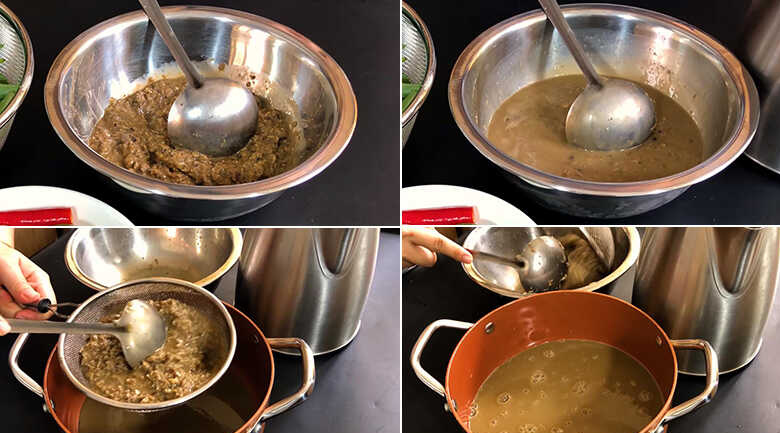 Hướng dẫn cách nấu canh cua mùng tơi với 5 bước đơn giản cách nấu canh cua mùng tơi, lọc riêu