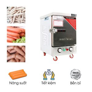 Tủ hấp xúc xích 4 khay